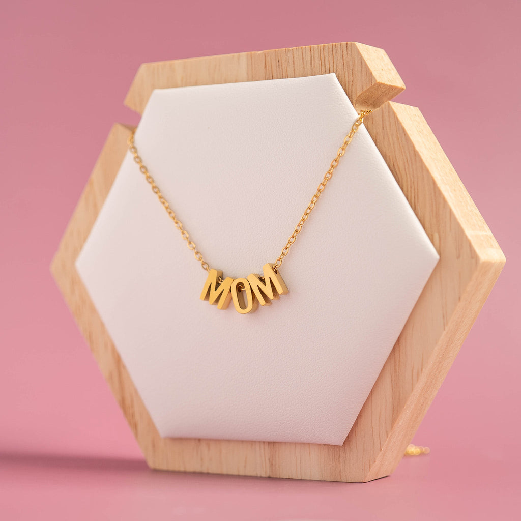 18K Gold PVD Stainless Steel Mom Necklace