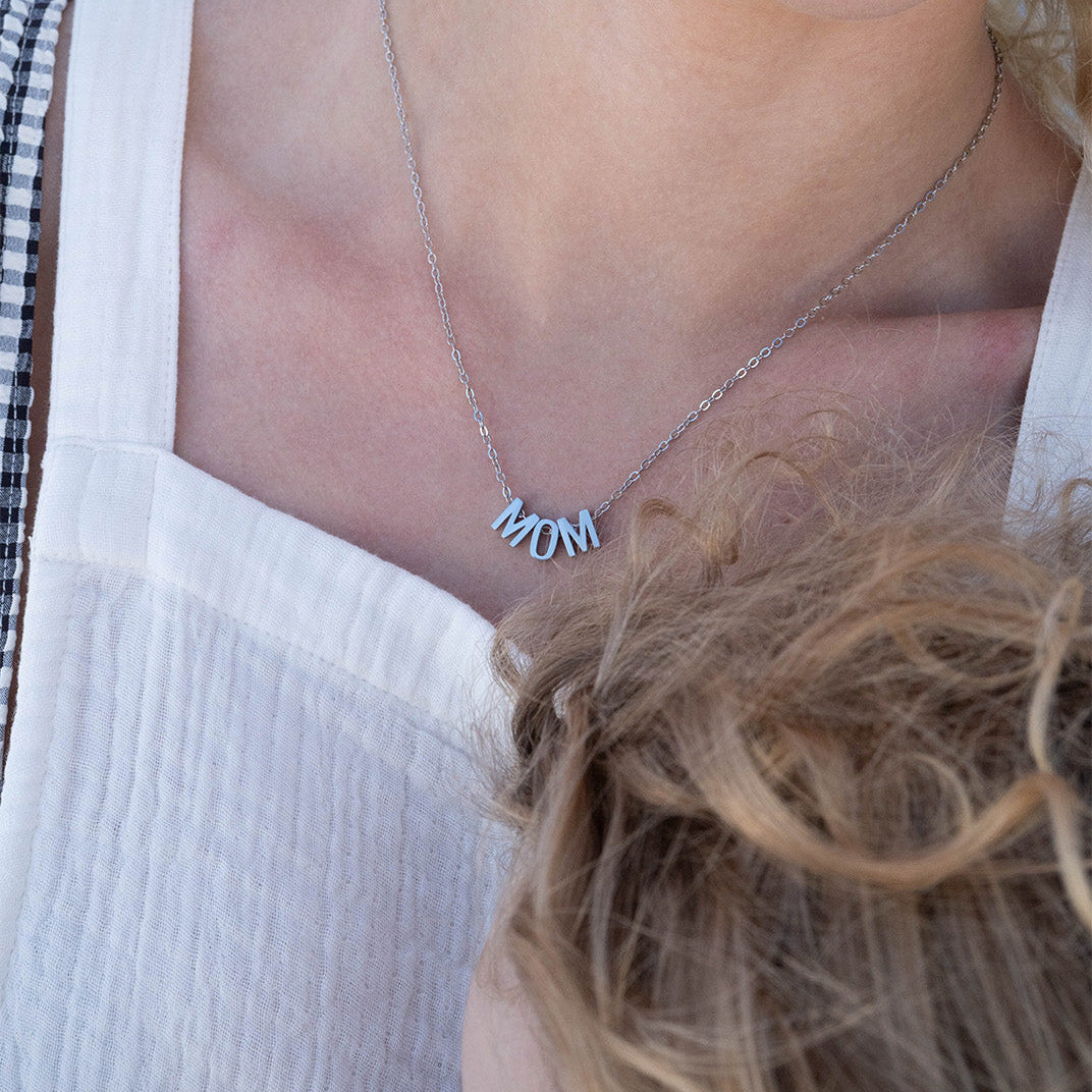 18K Gold PVD Stainless Steel Mom Necklace