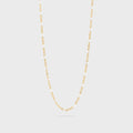 Confetti White Necklace