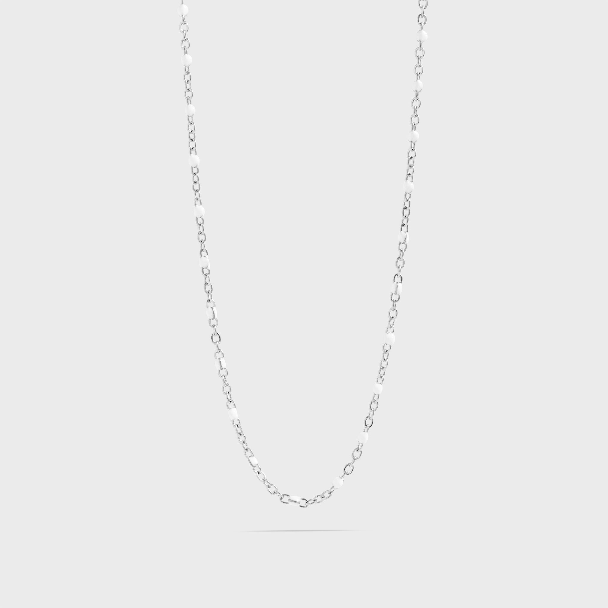 Confetti White Necklace