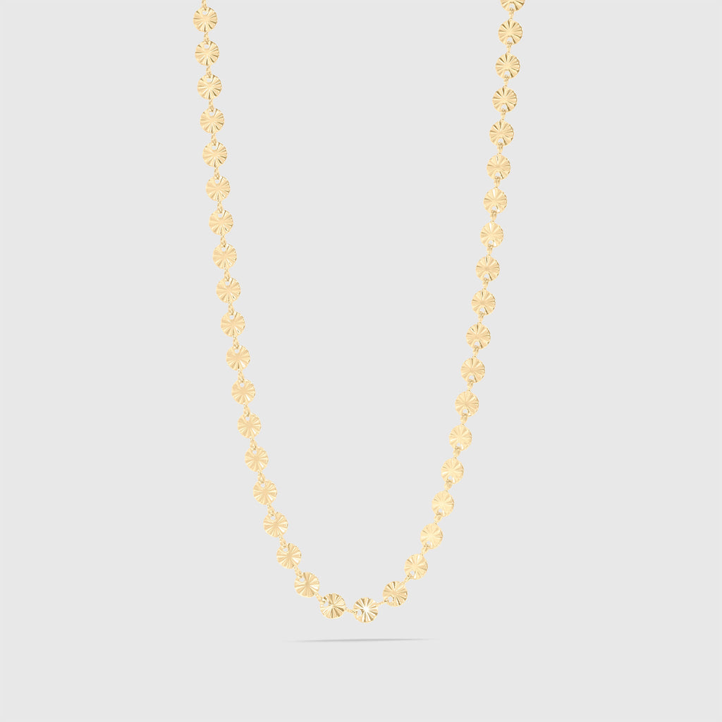 Sunburst Chain Necklace