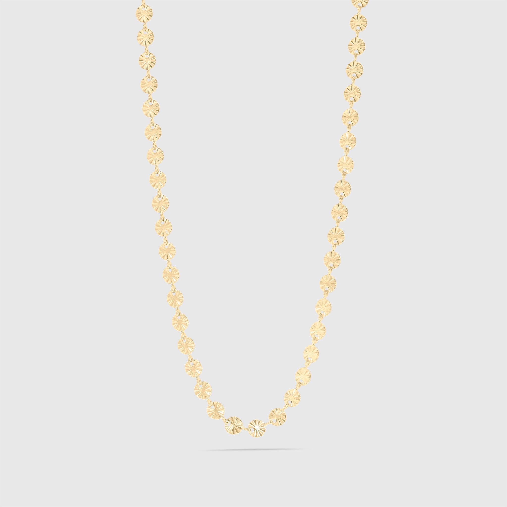 Sunburst Chain Necklace
