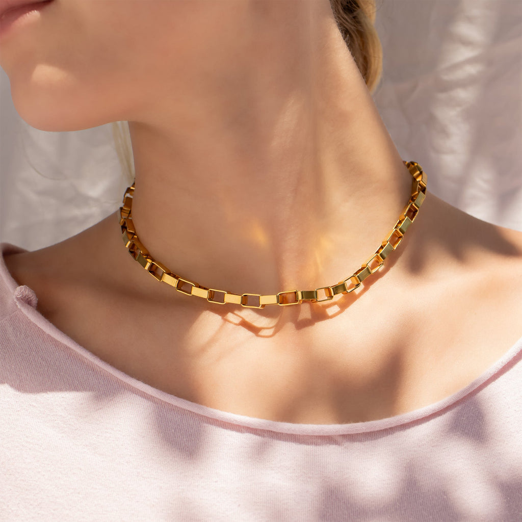 Thick Paperclip Chain