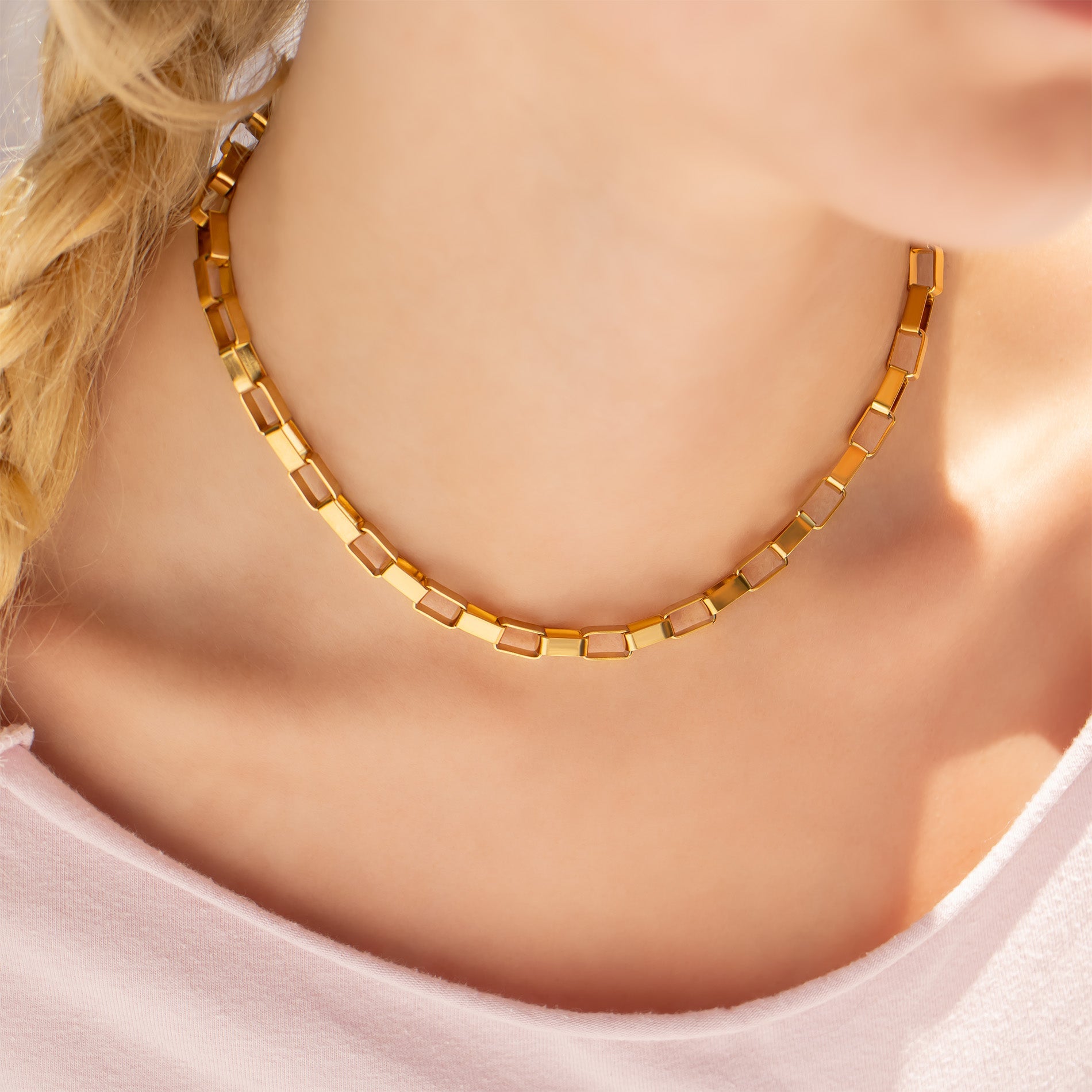 Thick Paperclip Chain