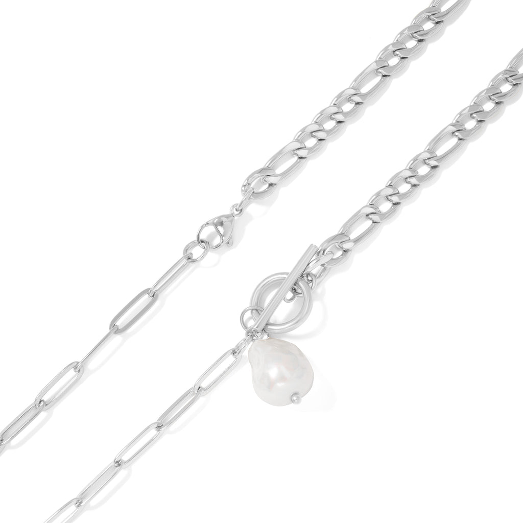 New Horizons Freshwater Pearl Charm Necklace