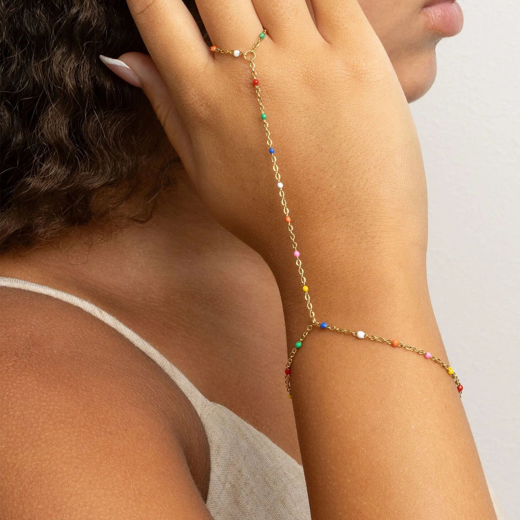 Multi Color Hand Chain