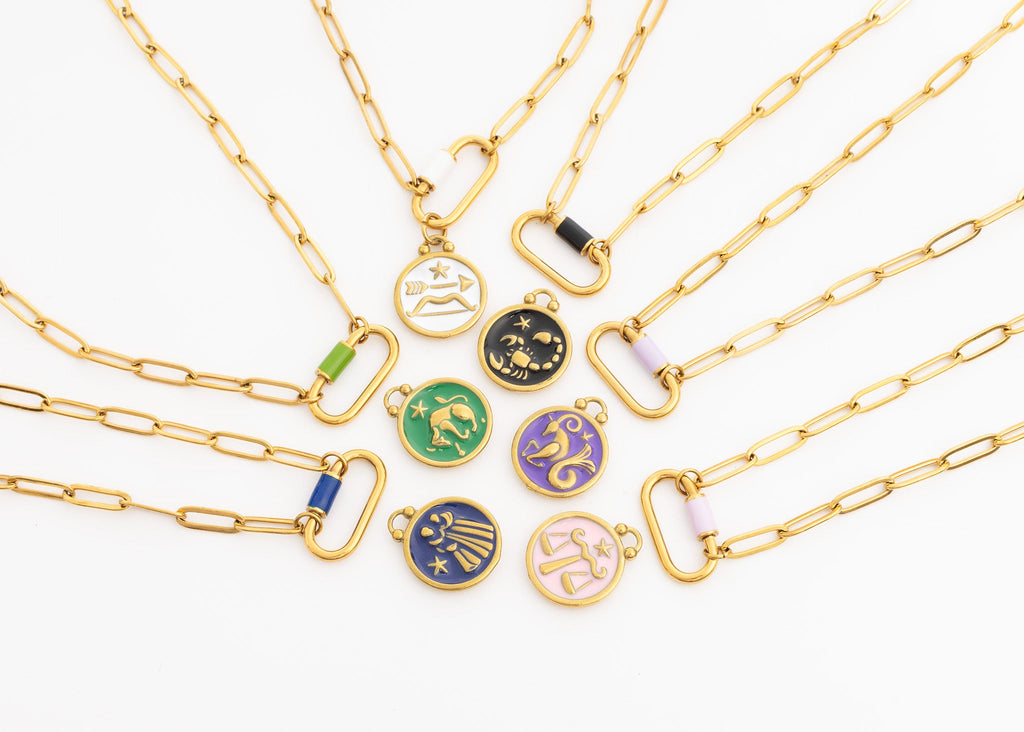 Epoxy Zodiac Charm