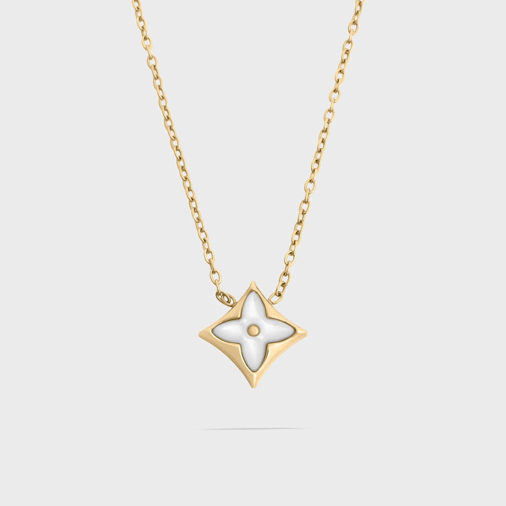 Mother Of Pearl Star Necklace