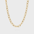 Cable Link Chain Necklace- Gold main 