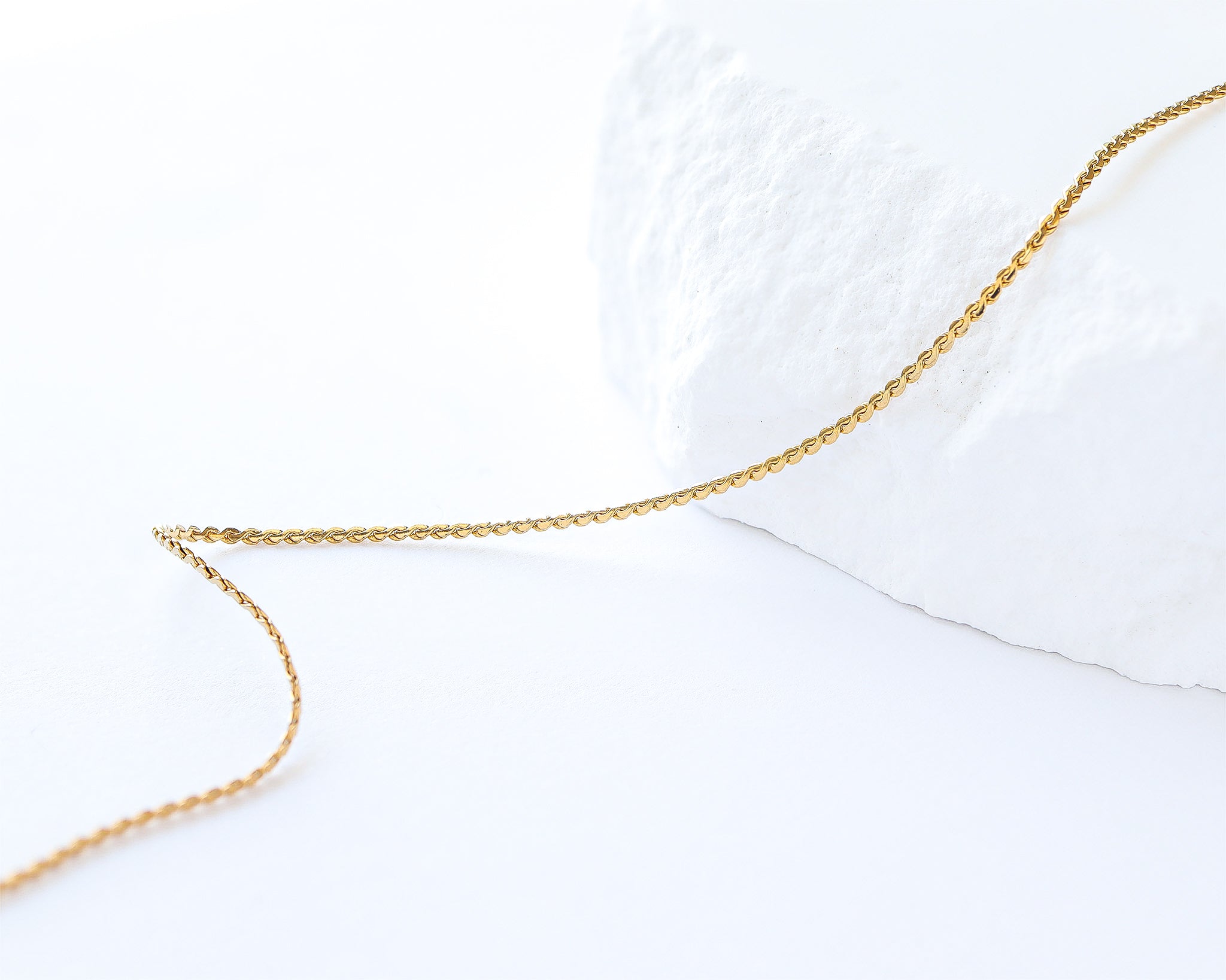 Serpentine Chain Necklace
