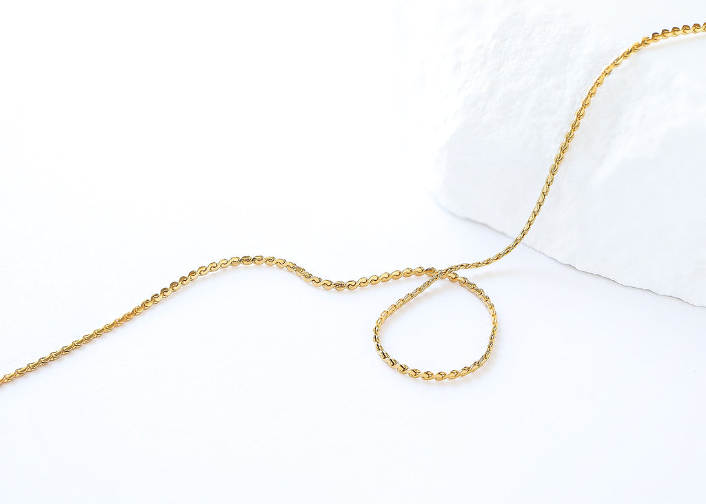 Serpentine Chain Necklace