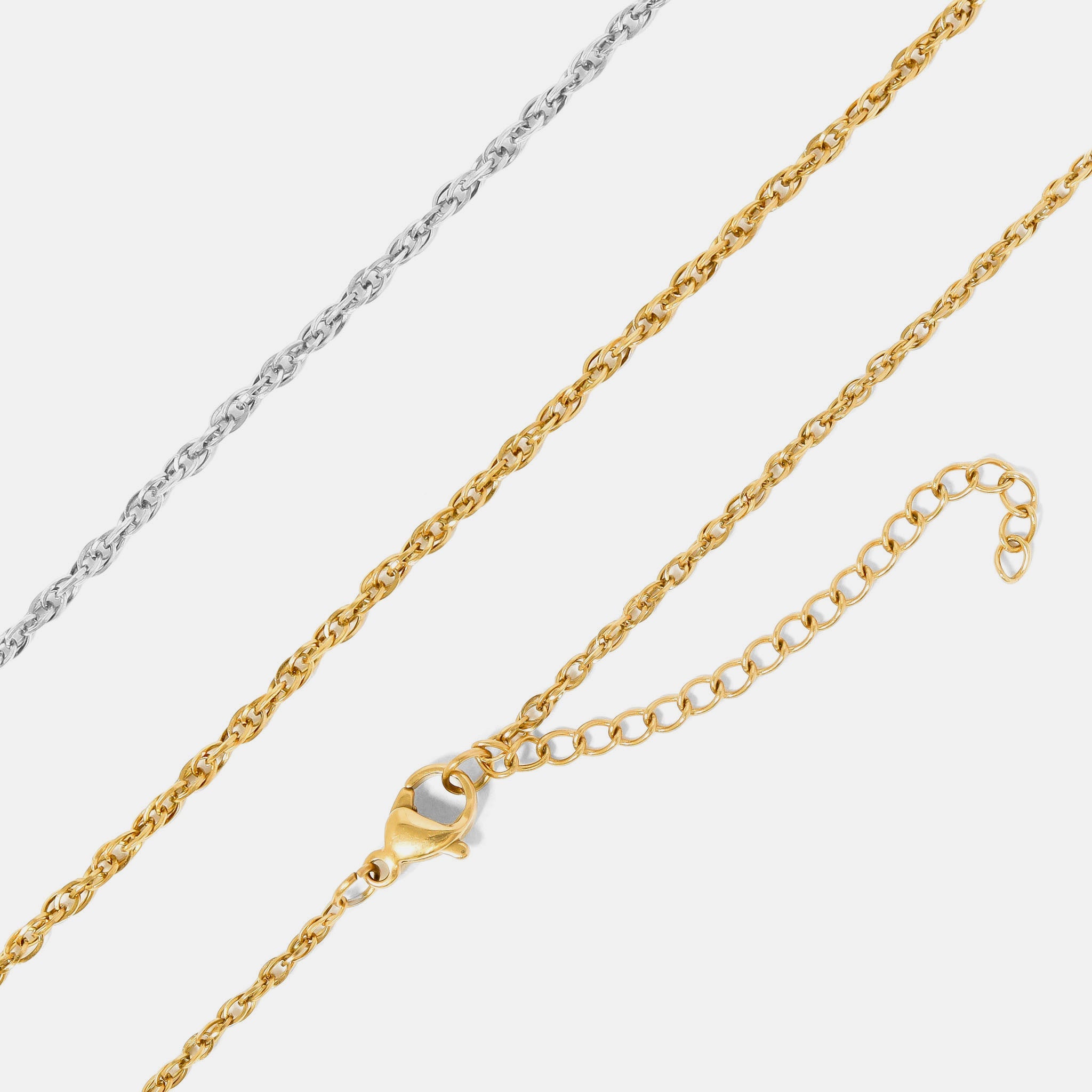 Double Link Chain Necklace