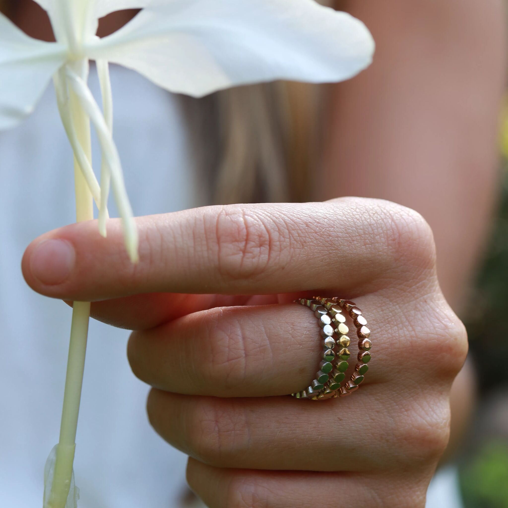 Confetti Stacking Ring