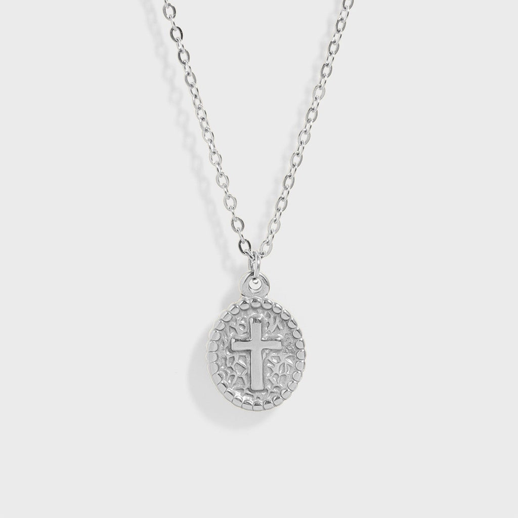Cross Medallion Necklace