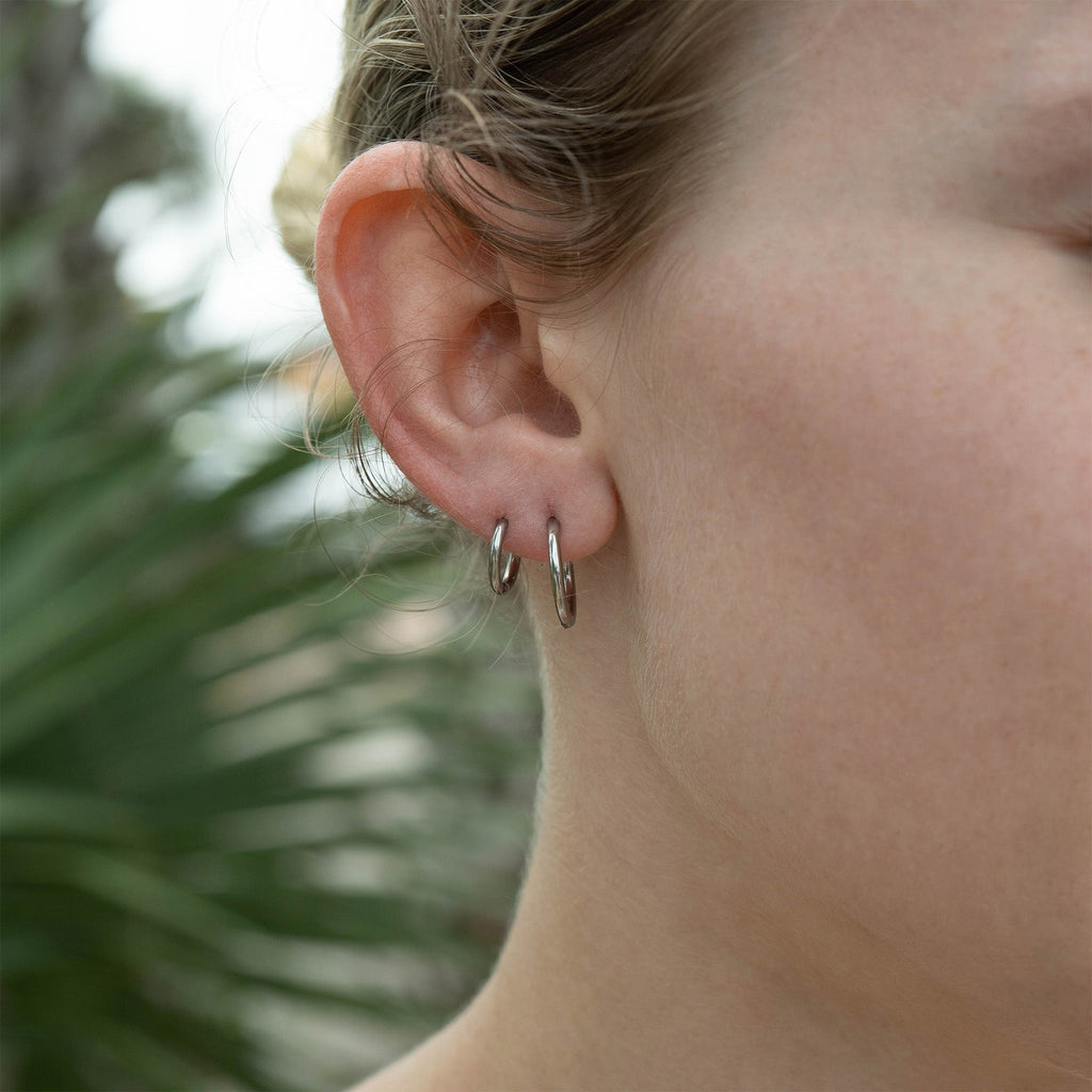 Classic Huggie Hoop Earrings