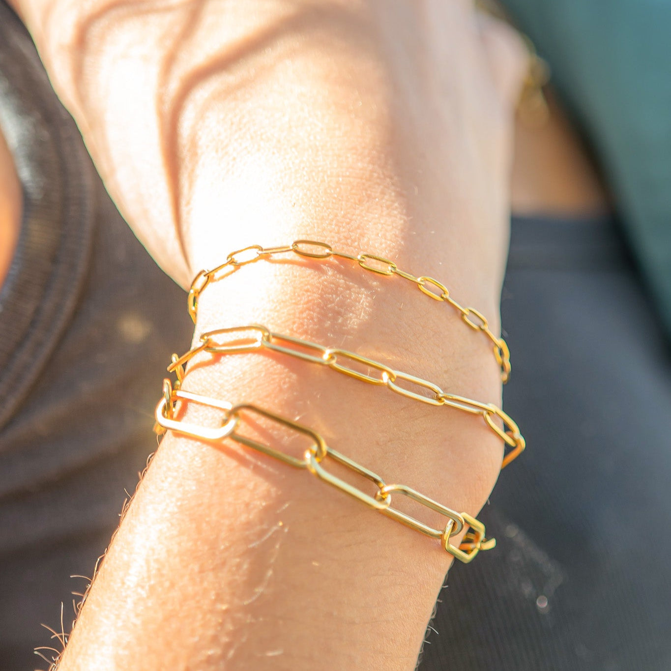 Paperclip Chain Bracelet