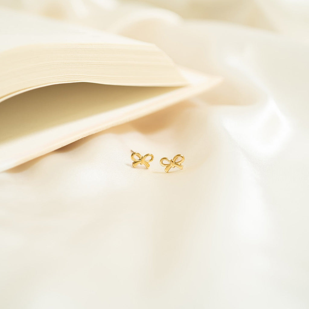Bow Stud Earrings