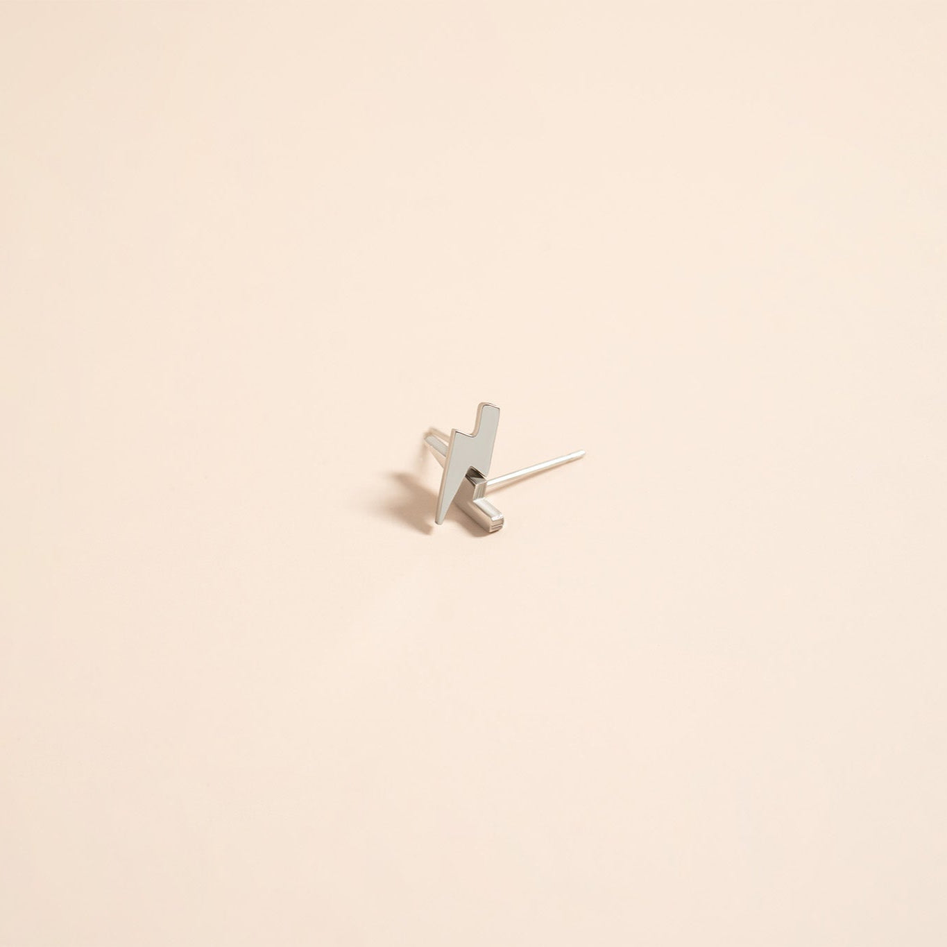Lightning Bolt Stud Earrings