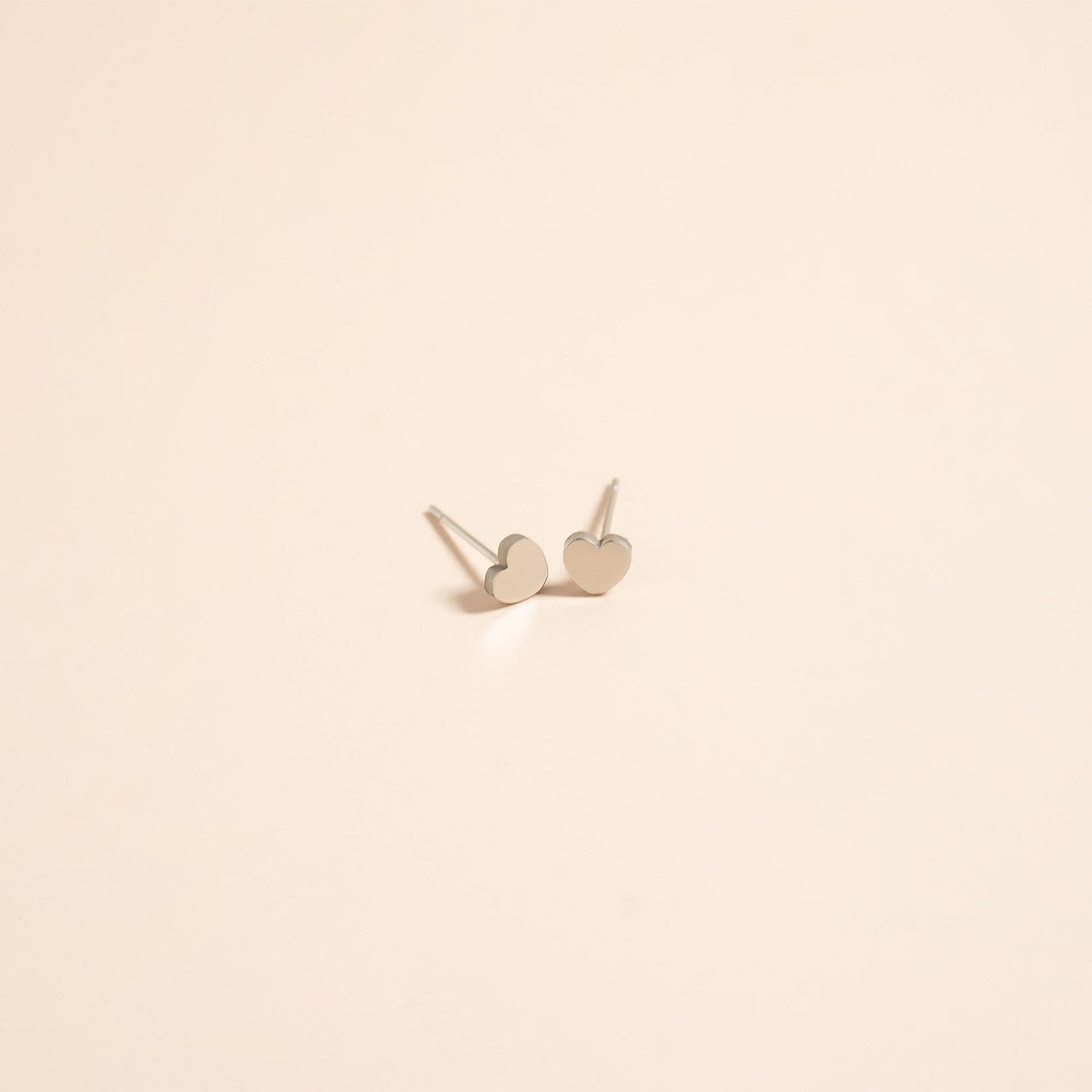Heart Stud Earrings