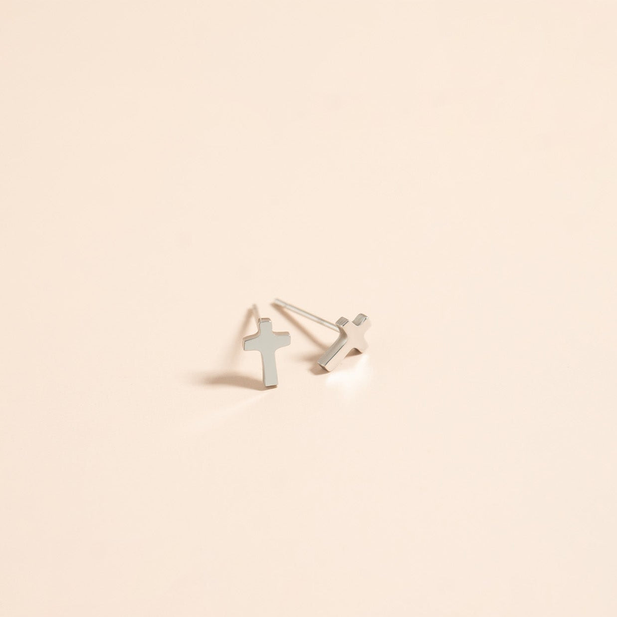 Cross Stud Earrings