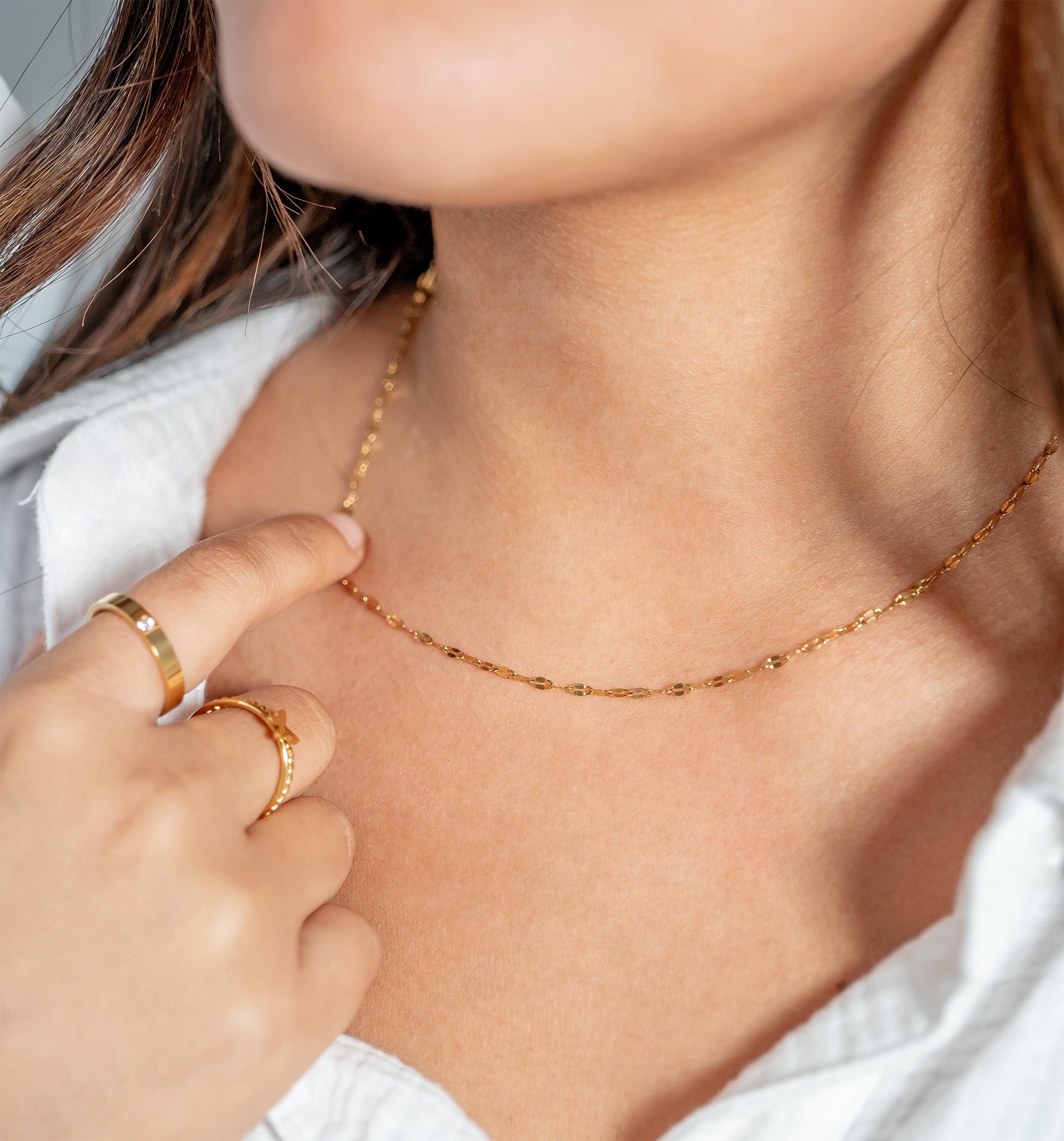 Lip Chain Necklace