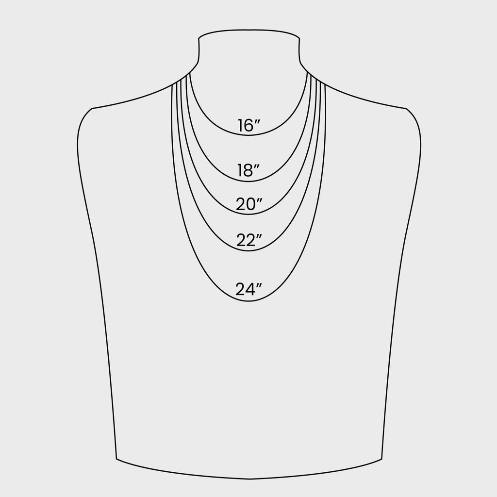 Mother of Pearl Sunburst Mystical Paperclip Charm Necklace