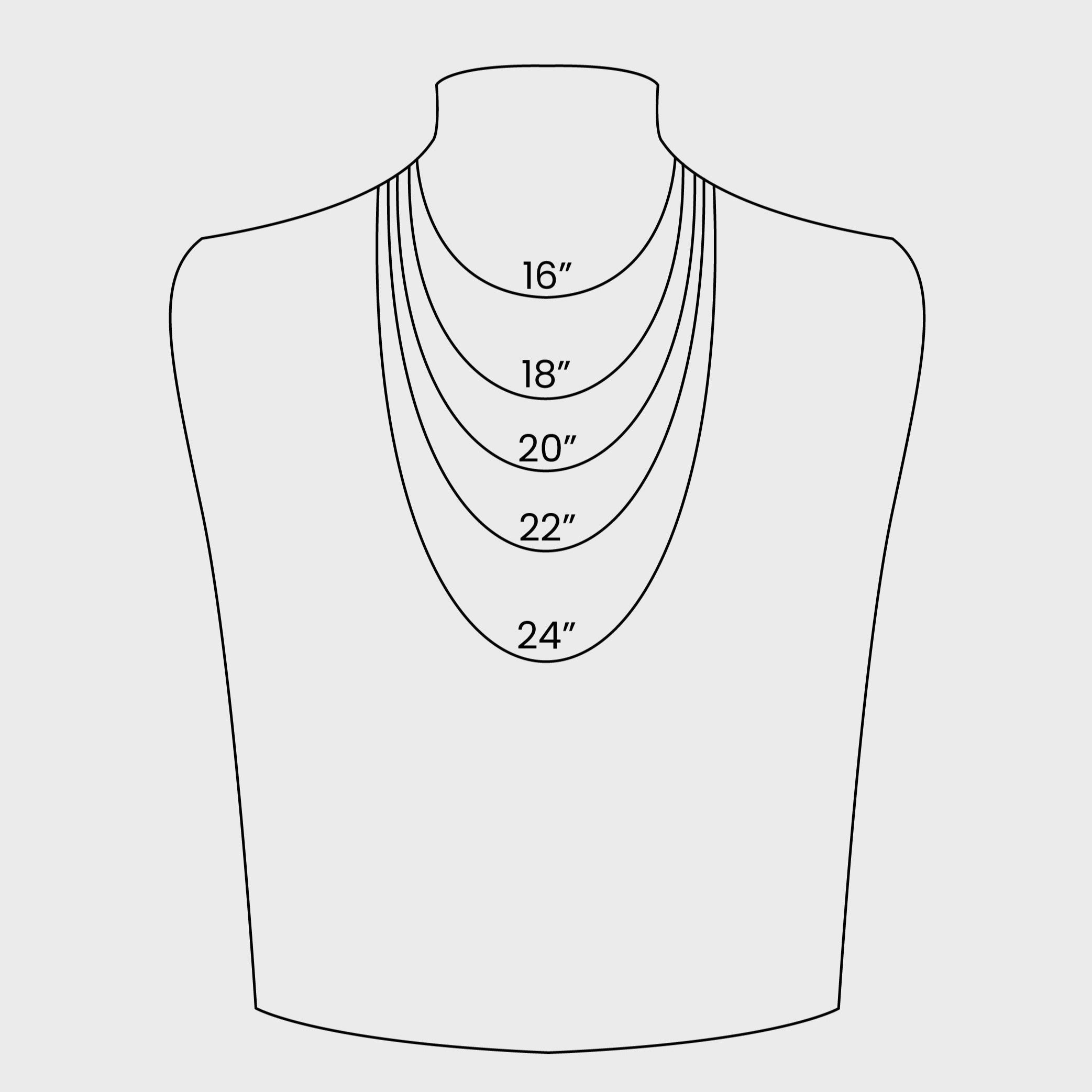Mother of Pearl Sunburst Mystical Paperclip Charm Necklace