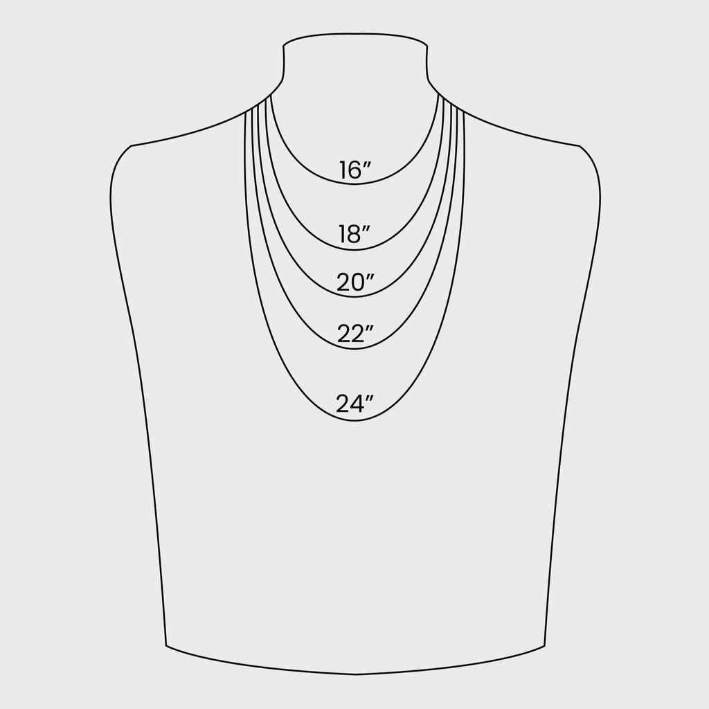 Crimped Oval Link Chain Necklace