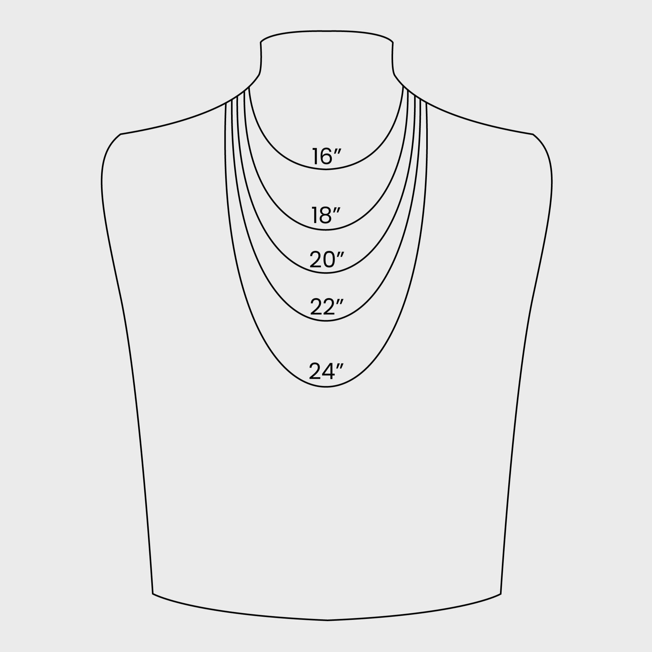 Crimped Oval Link Chain Necklace