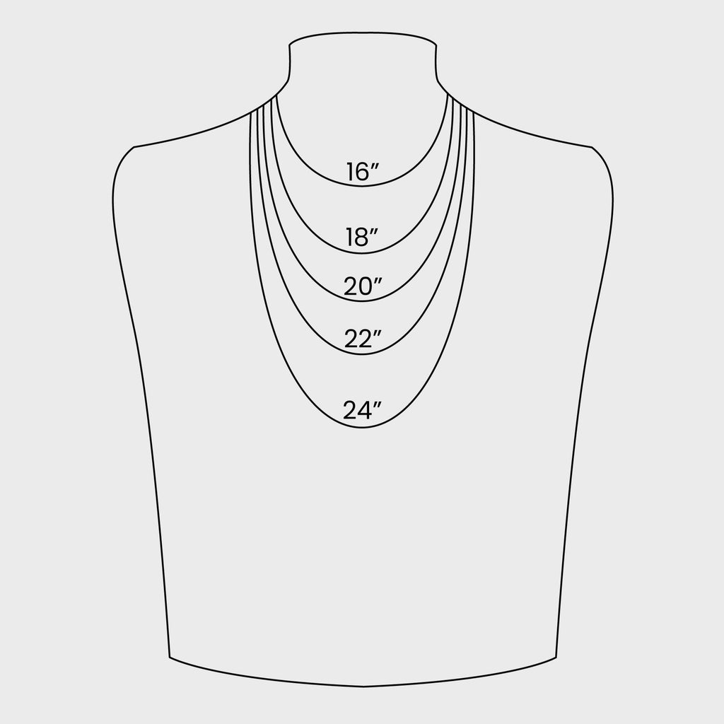 Destin Jewelry Necklace Length Size Chart
