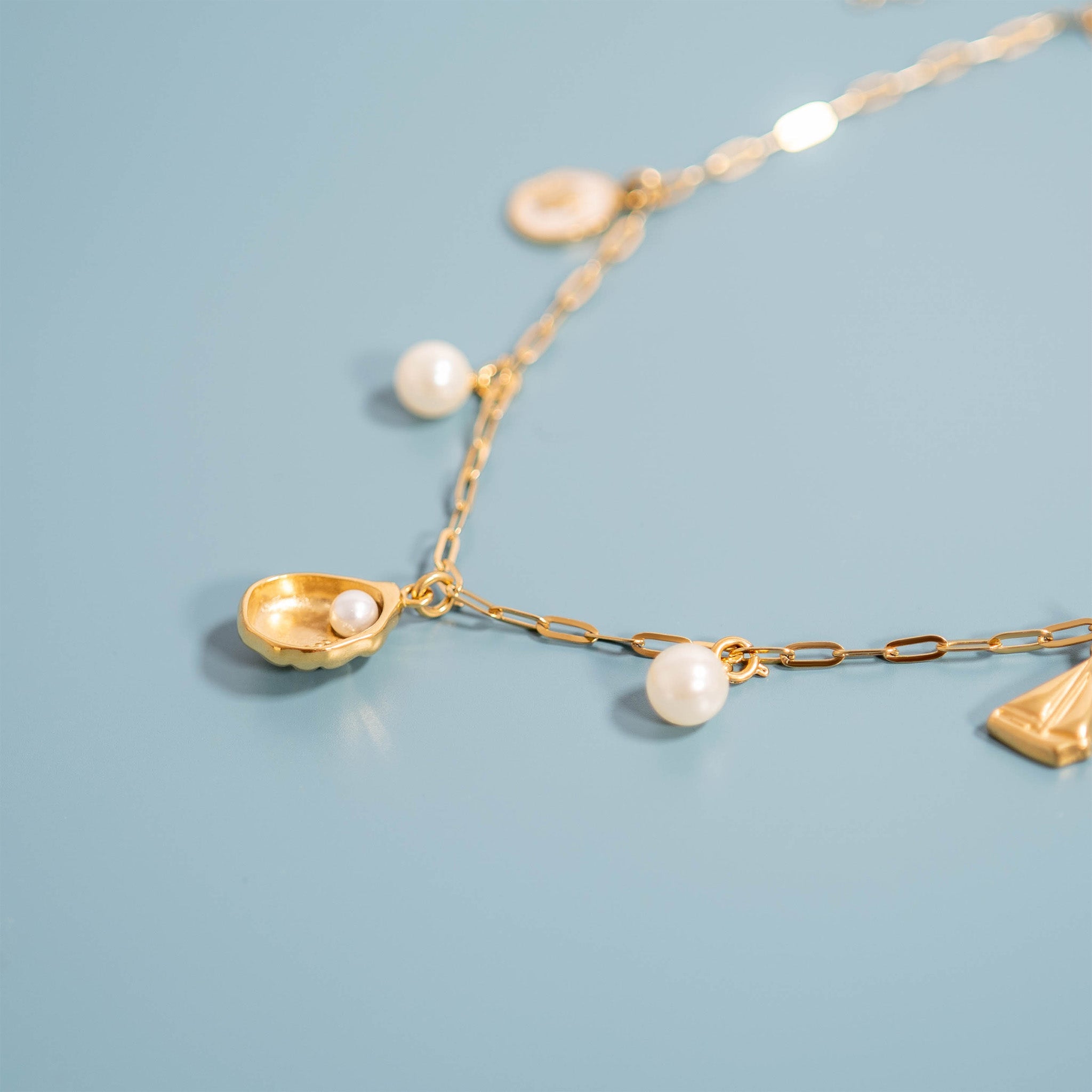 Pearl Shell Charm