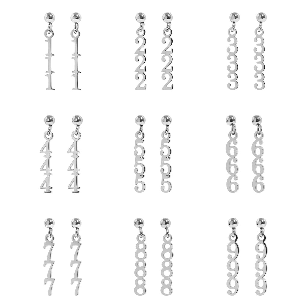 Angel Number Earrings
