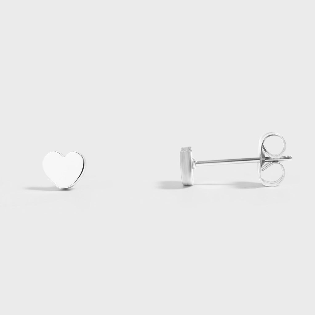 Heart Stud Earrings