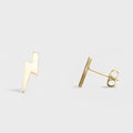 Lightning Bolt Stud Earrings