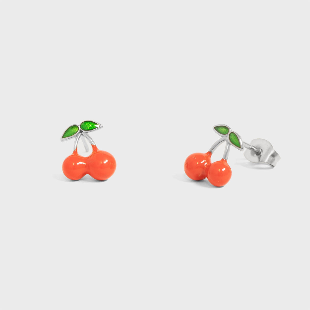 Cherry Stud Earrings