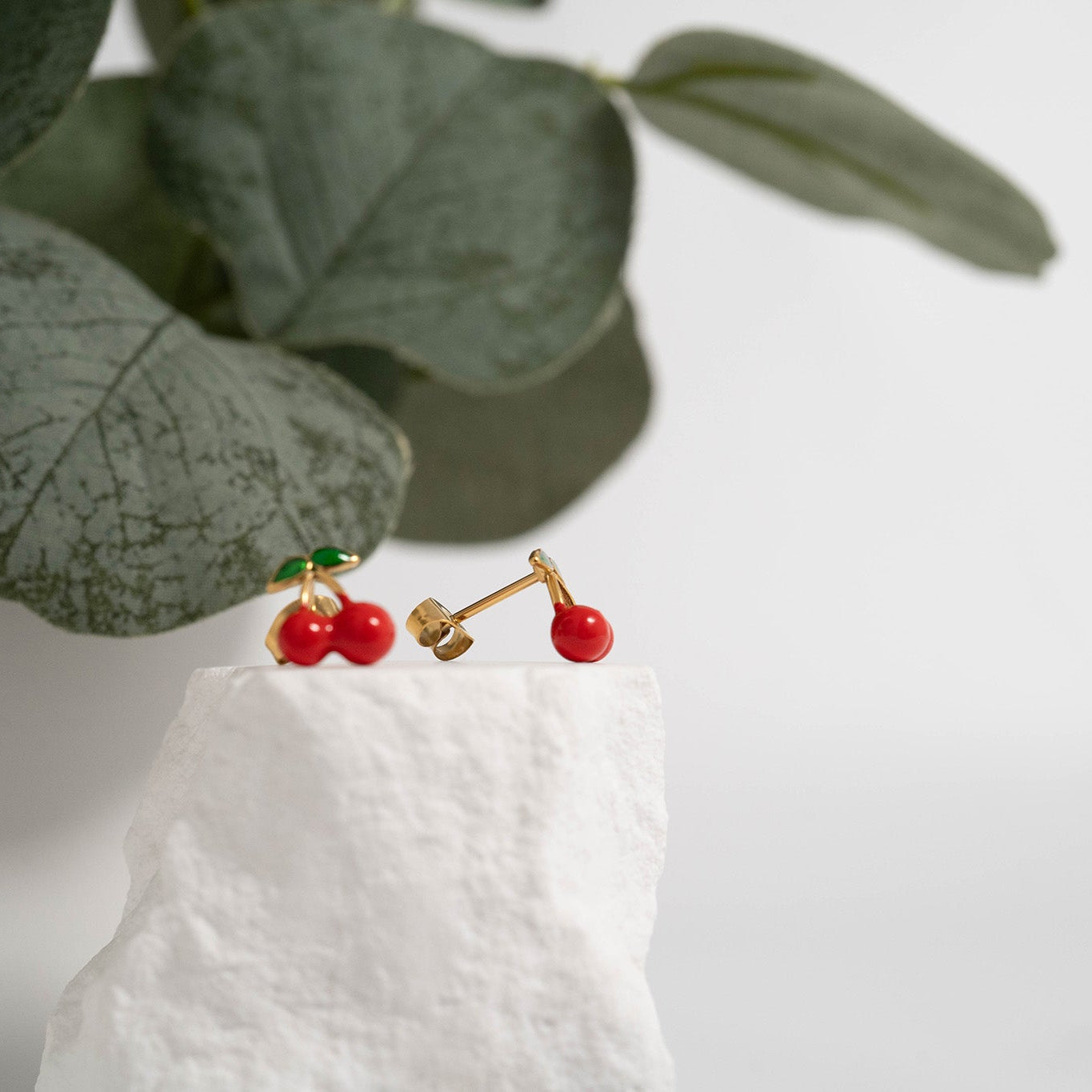Cherry Stud Earrings