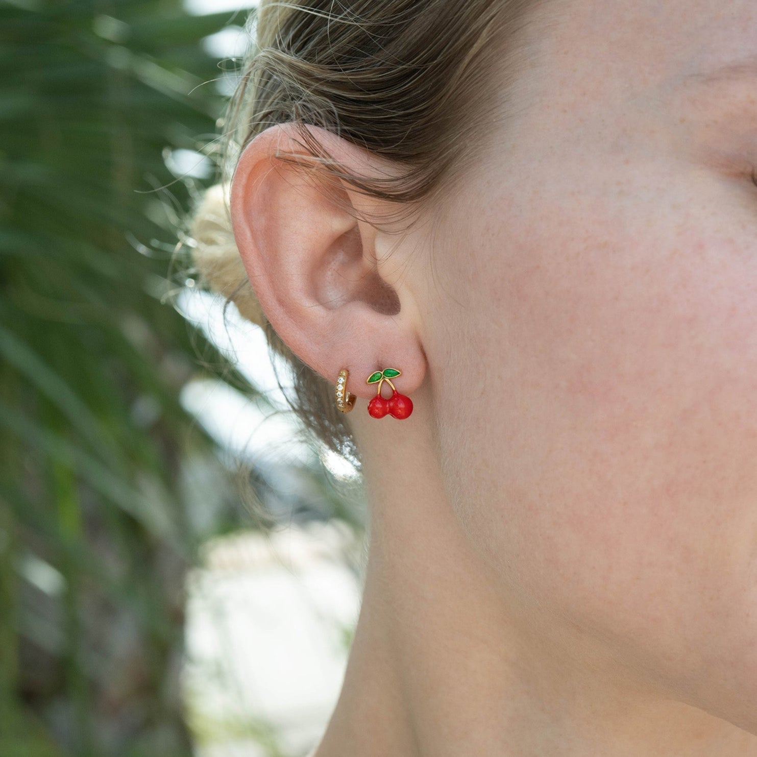 Cherry Stud Earrings