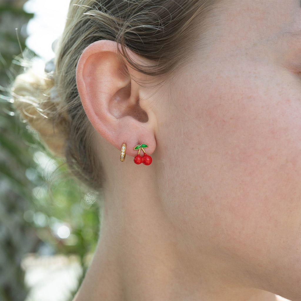 Cherry Stud Earrings