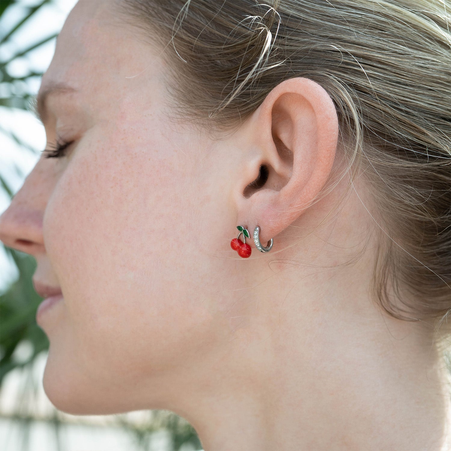 Cherry Stud Earrings