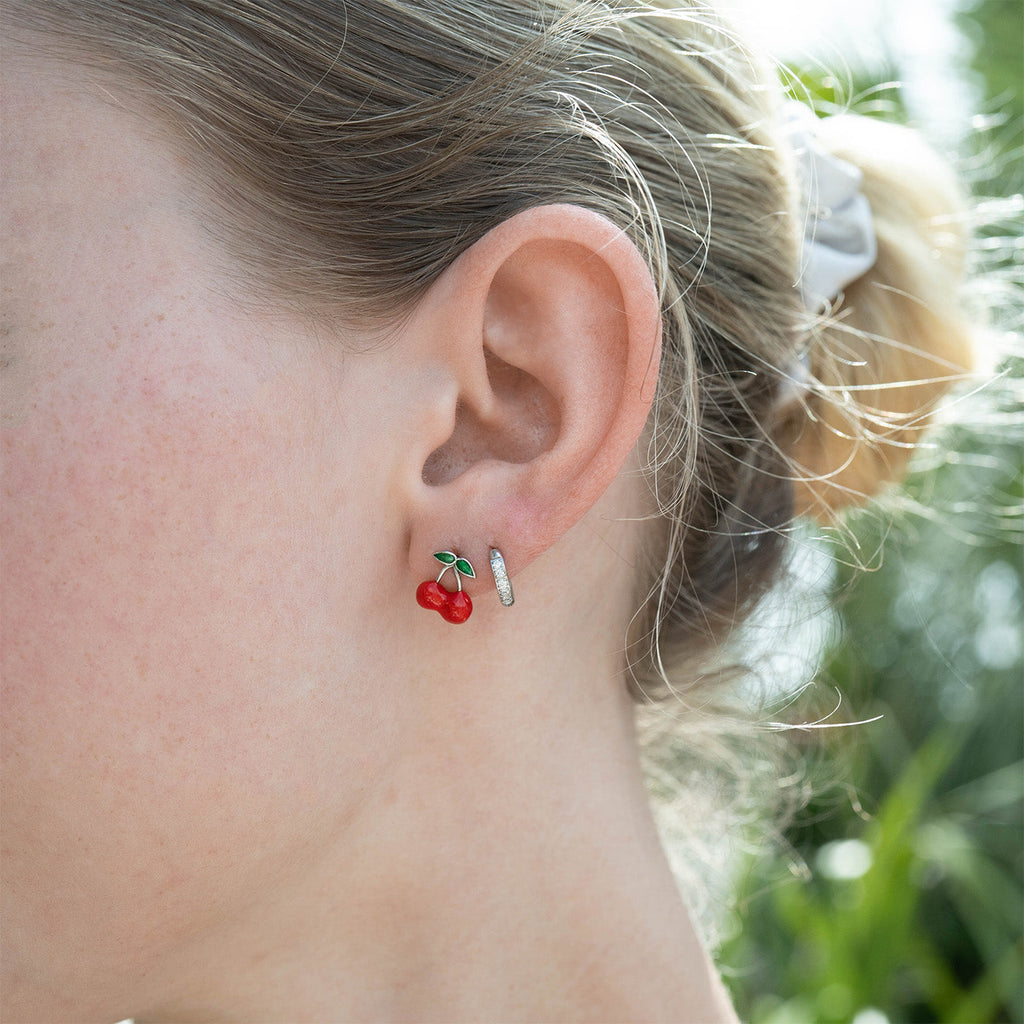 Cherry Stud Earrings