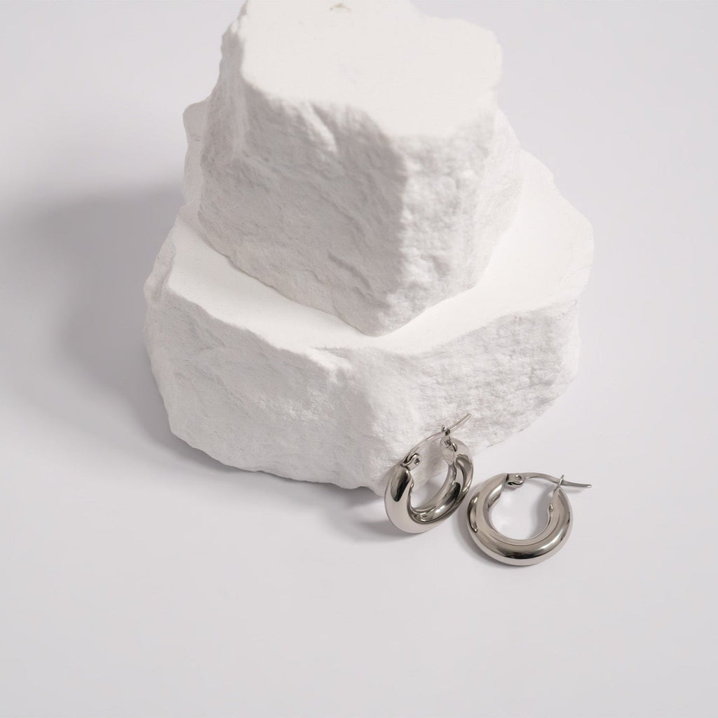 Chunky Hoop Earrings