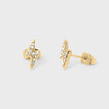 Lightning Bolt Stud Earrings
