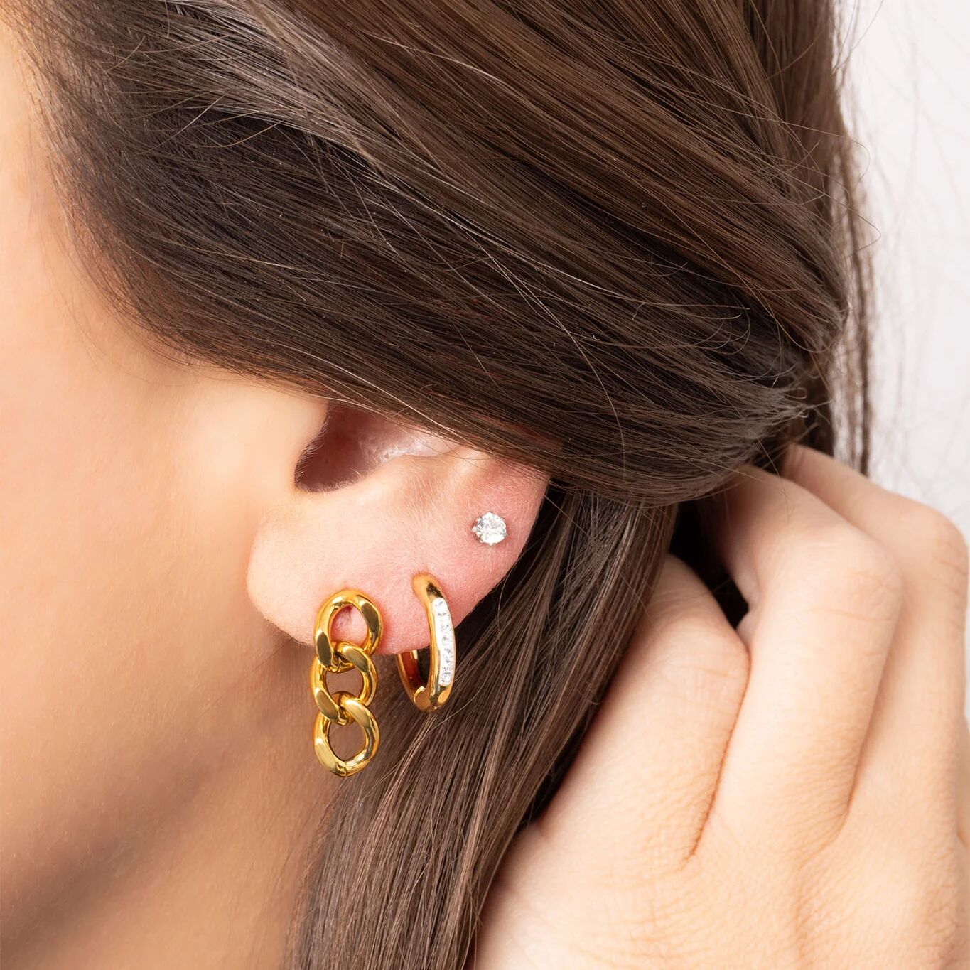 CZ Stud Earrings