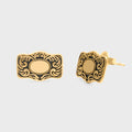 Buckle Stud Earrings - Main