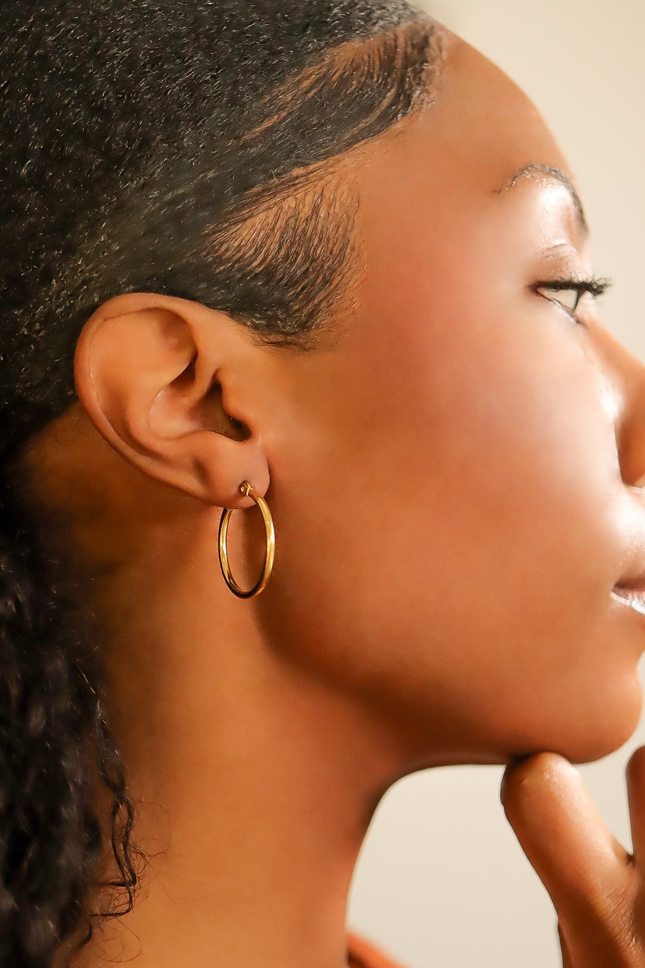 Contemporary Hoop Earrings