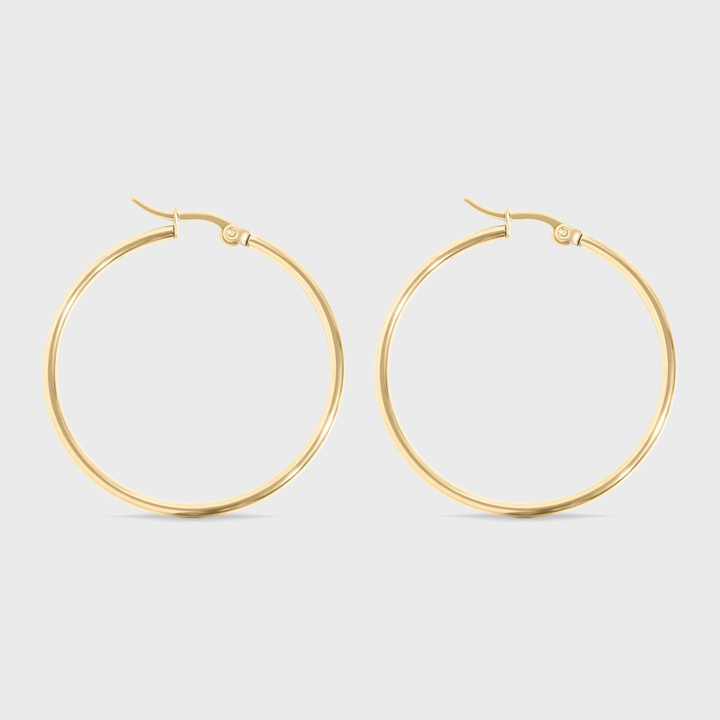 Contemporary Hoop Earrings