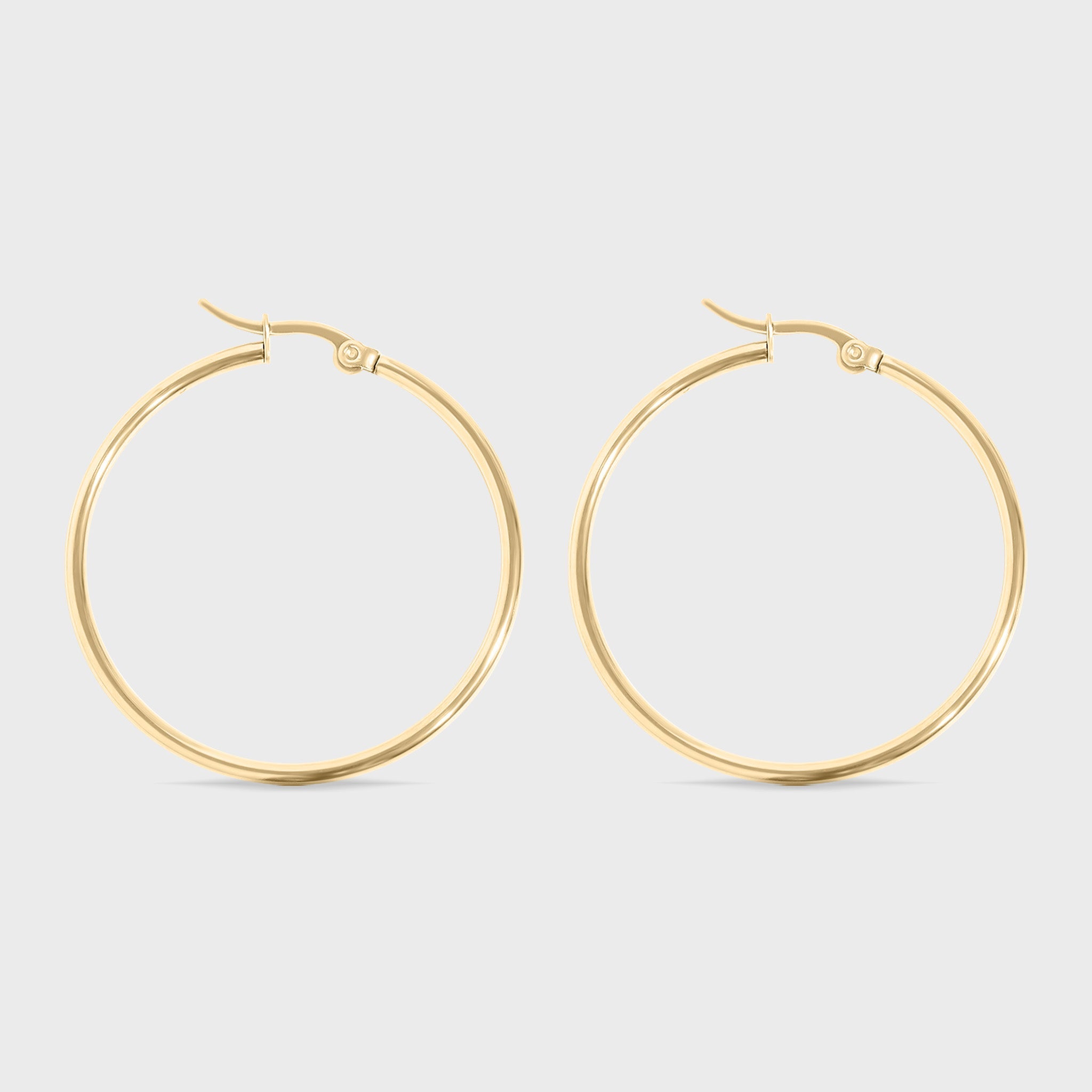 Contemporary Hoop Earrings