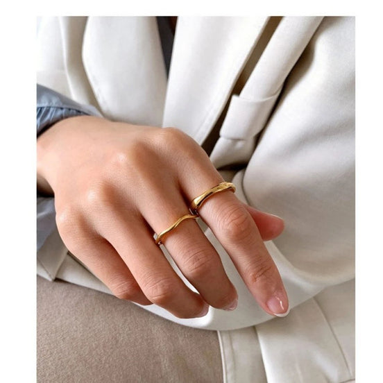 Marea Wave Ring, product image 3
