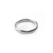 Marea Wave Ring in silver tone, product image 2