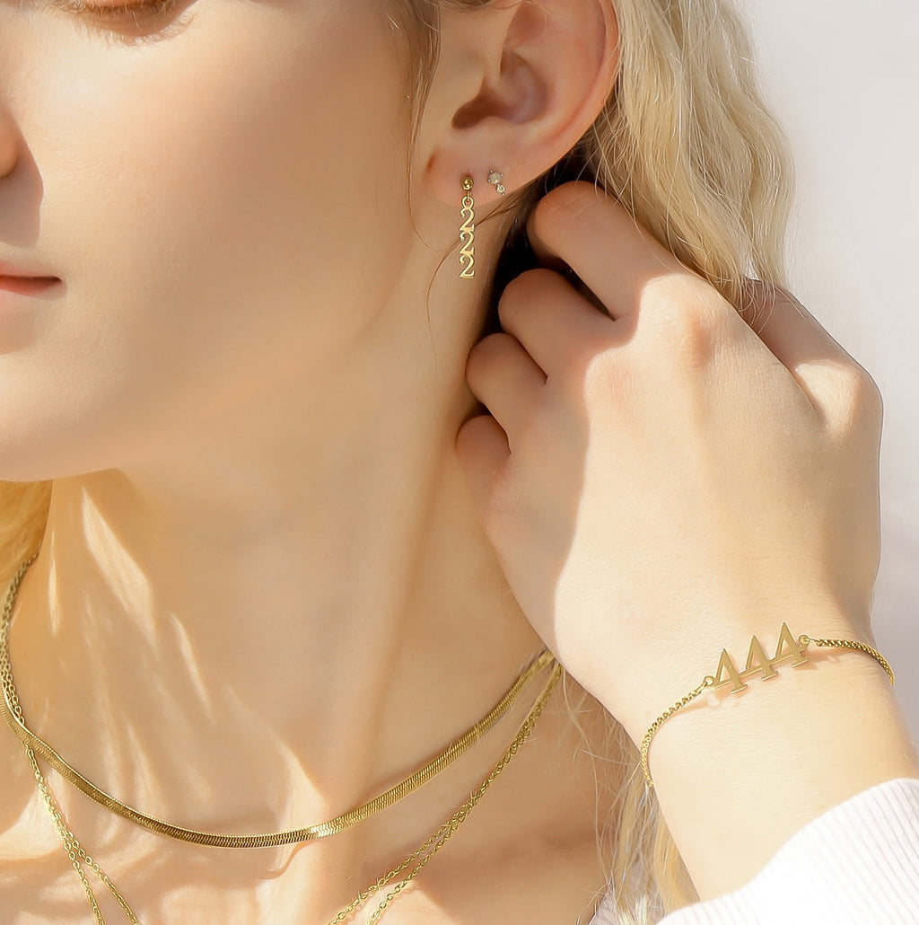 Angel Number Earrings